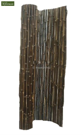 Bambusmatte schwarz 150cm x 180cm
