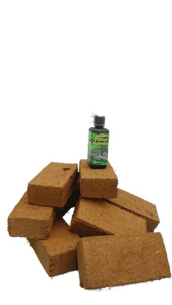 Palmbooster 300 ml + 10 Coir bricks