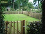 Chestnut fence - 100 cm x 460 cm_