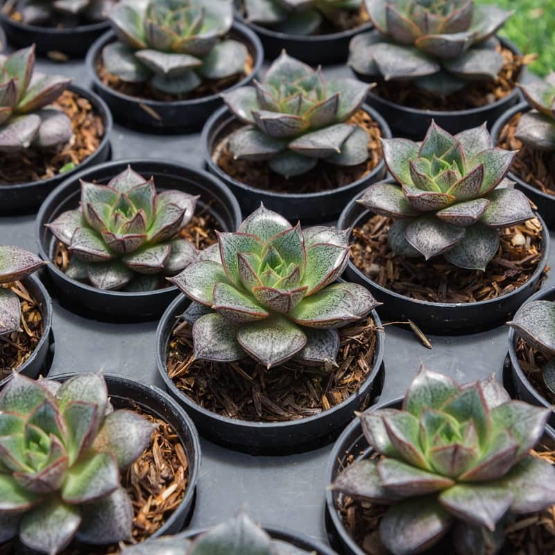 Desert plant seedlings